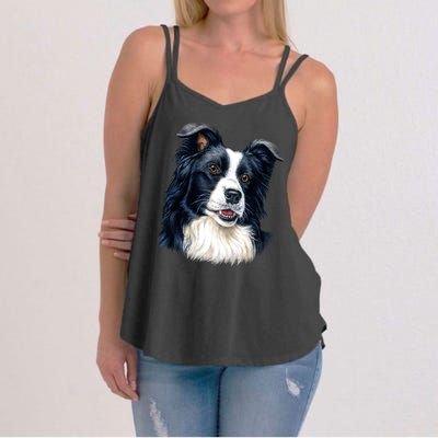 Border Collie Women's Strappy Tank