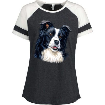 Border Collie Enza Ladies Jersey Colorblock Tee