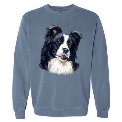 Border Collie Garment-Dyed Sweatshirt