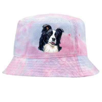 Border Collie Tie-Dyed Bucket Hat