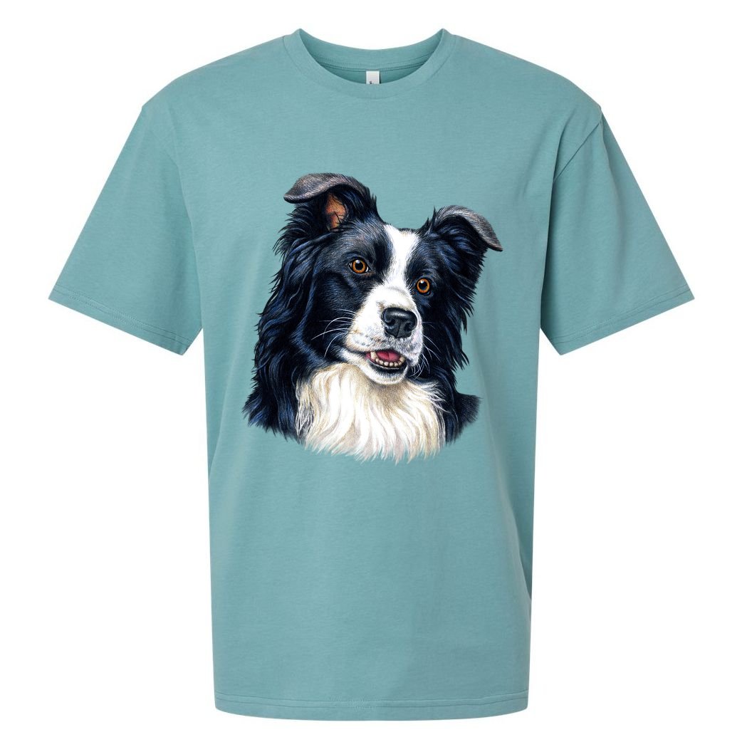 Border Collie Sueded Cloud Jersey T-Shirt