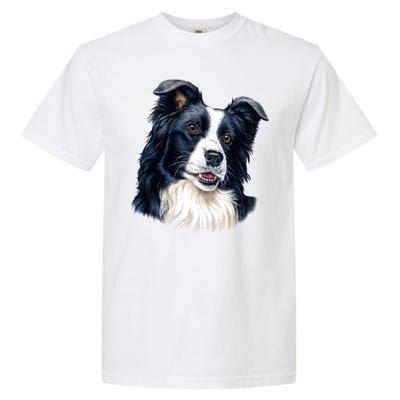 Border Collie Garment-Dyed Heavyweight T-Shirt