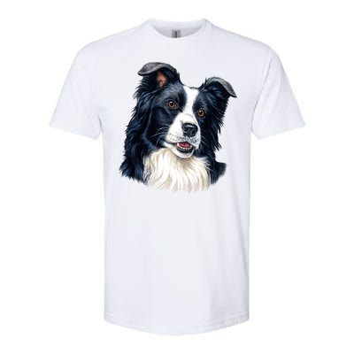 Border Collie Softstyle CVC T-Shirt