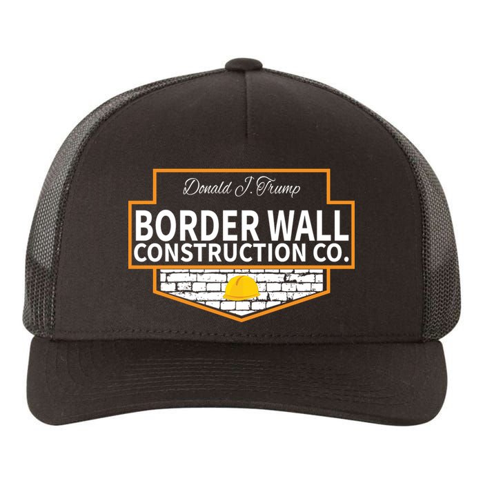 Border Wall Construction Co. Donald Trump Yupoong Adult 5-Panel Trucker Hat