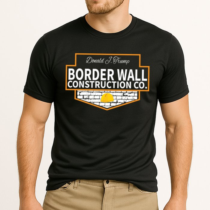 Border Wall Construction Co. Donald Trump Performance Shirt