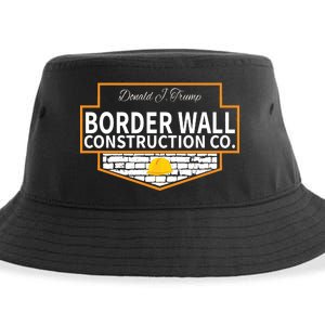 Border Wall Construction Co. Donald Trump Sustainable Bucket Hat