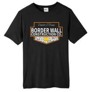 Border Wall Construction Co. Donald Trump Tall Fusion ChromaSoft Performance T-Shirt