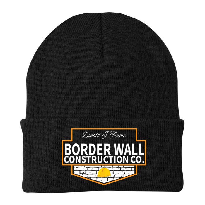 Border Wall Construction Co. Donald Trump Beanie