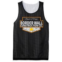 Border Wall Construction Co. Donald Trump Mesh Reversible Basketball Jersey Tank