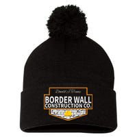 Border Wall Construction Co. Donald Trump Pom Pom 12in Knit Beanie