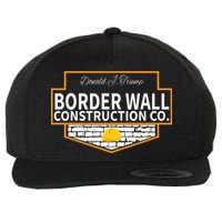 Border Wall Construction Co. Donald Trump Wool Snapback Cap