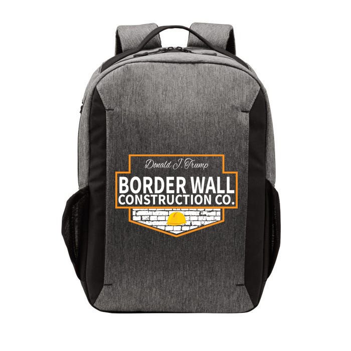 Border Wall Construction Co. Donald Trump Vector Backpack