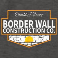 Border Wall Construction Co. Donald Trump Vector Backpack