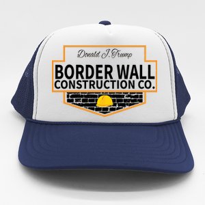 Border Wall Construction Co. Donald Trump Trucker Hat