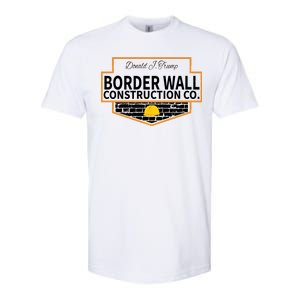 Border Wall Construction Co. Donald Trump Softstyle CVC T-Shirt