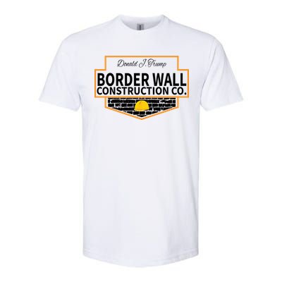 Border Wall Construction Co. Donald Trump Softstyle® CVC T-Shirt