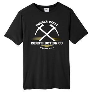 Border Wall Construction CO Build The Wall Tall Fusion ChromaSoft Performance T-Shirt