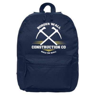 Border Wall Construction CO Build The Wall 16 in Basic Backpack