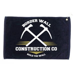 Border Wall Construction CO Build The Wall Grommeted Golf Towel