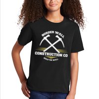 Border Wall Construction CO Build The Wall Kids T-Shirt