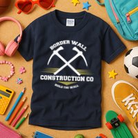 Border Wall Construction CO Build The Wall Kids T-Shirt