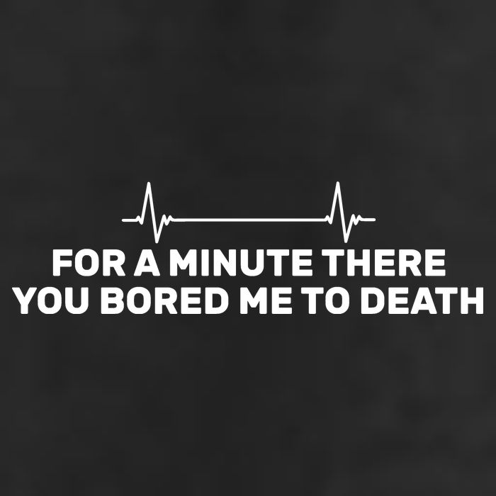 Bored Me To Death Adult Drive Performance Visor