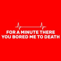 Bored Me To Death Flat Bill Trucker Hat