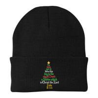  Born A Savior Christmas Christ The Lord Bible Verse Beanie