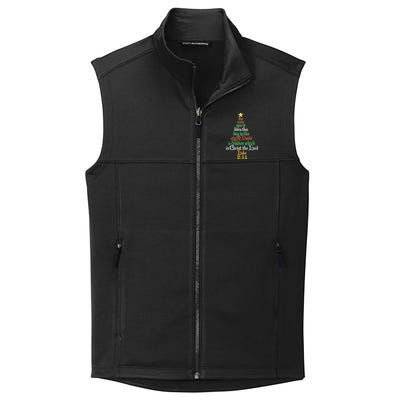  Born A Savior Christmas Christ The Lord Bible Verse Collective Smooth Fleece Vest