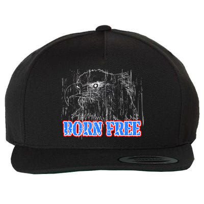 Born Free Eagle Wool Snapback Cap