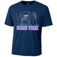 Born Free Eagle Cooling Performance Crew T-Shirt