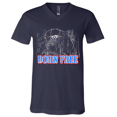 Born Free Eagle V-Neck T-Shirt