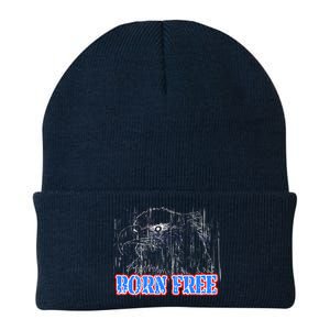 Born Free Eagle Knit Cap Winter Beanie