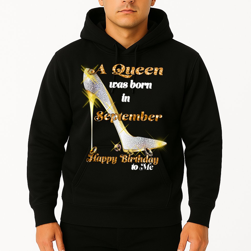 Born In August Birthday Queen Hoodie