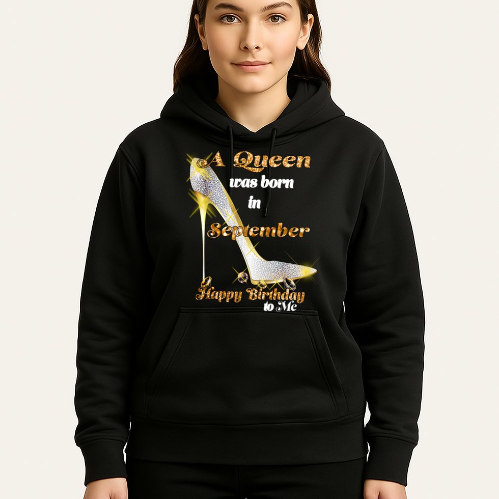 Born In August Birthday Queen Hoodie