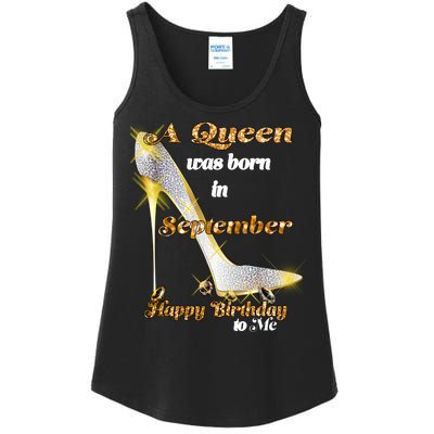 Born In August Birthday Queen Ladies Essential Tank