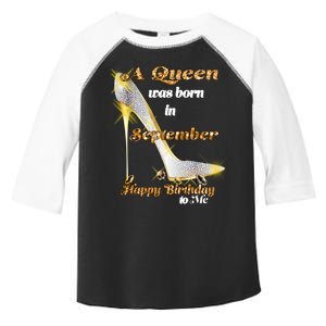 Born In August Birthday Queen Toddler Fine Jersey T-Shirt