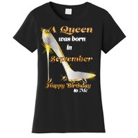 Born In August Birthday Queen Women's T-Shirt