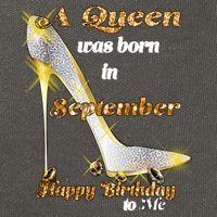 Born In August Birthday Queen Cotton Canvas Backpack
