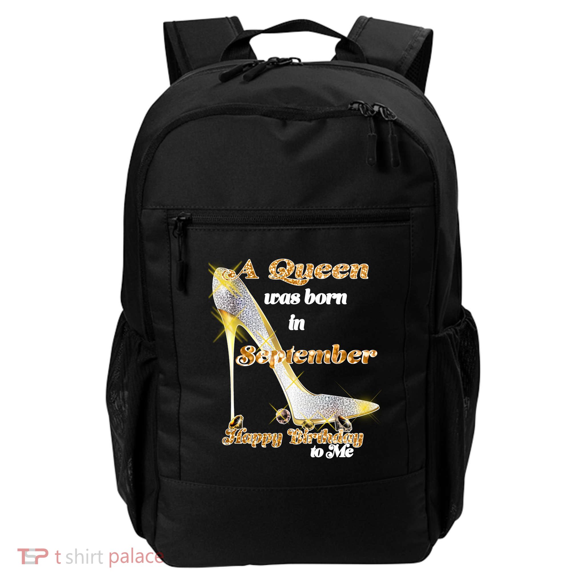Born In September Birthday Queen Backpack