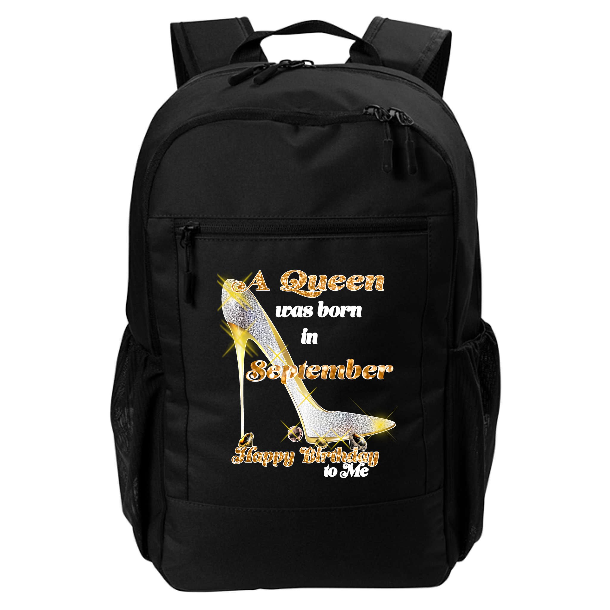 Born In September Birthday Queen Backpack