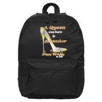 Born In September Birthday Queen 16 in Basic Backpack