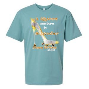 Born In September Birthday Queen Sueded Cloud Jersey T-Shirt