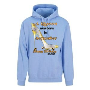 Born In September Birthday Queen Unisex Surf Hoodie