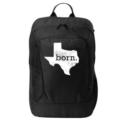 Born In Texas Home City Backpack