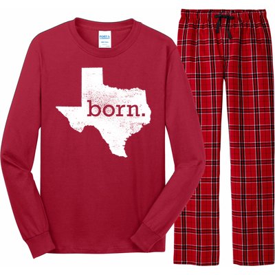 Born In Texas Home Long Sleeve Pajama Set