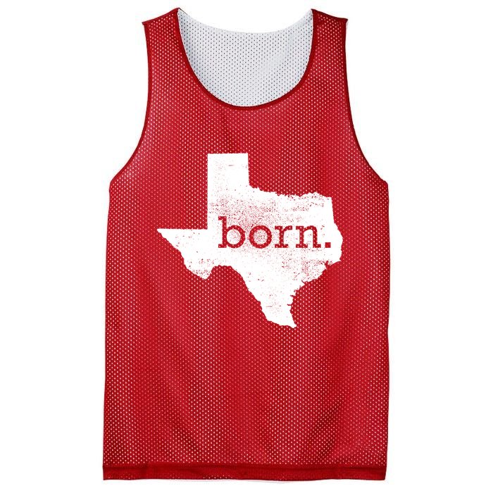 Born In Texas Home Mesh Reversible Basketball Jersey Tank