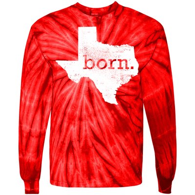 Born In Texas Home Tie-Dye Long Sleeve Shirt