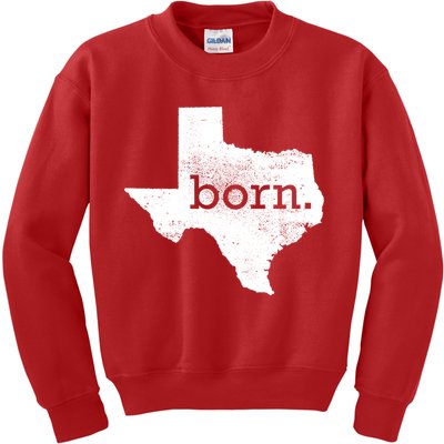 Born In Texas Home Kids Sweatshirt