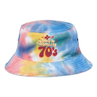 Born In The Legendary 70's Tie Dye Newport Bucket Hat